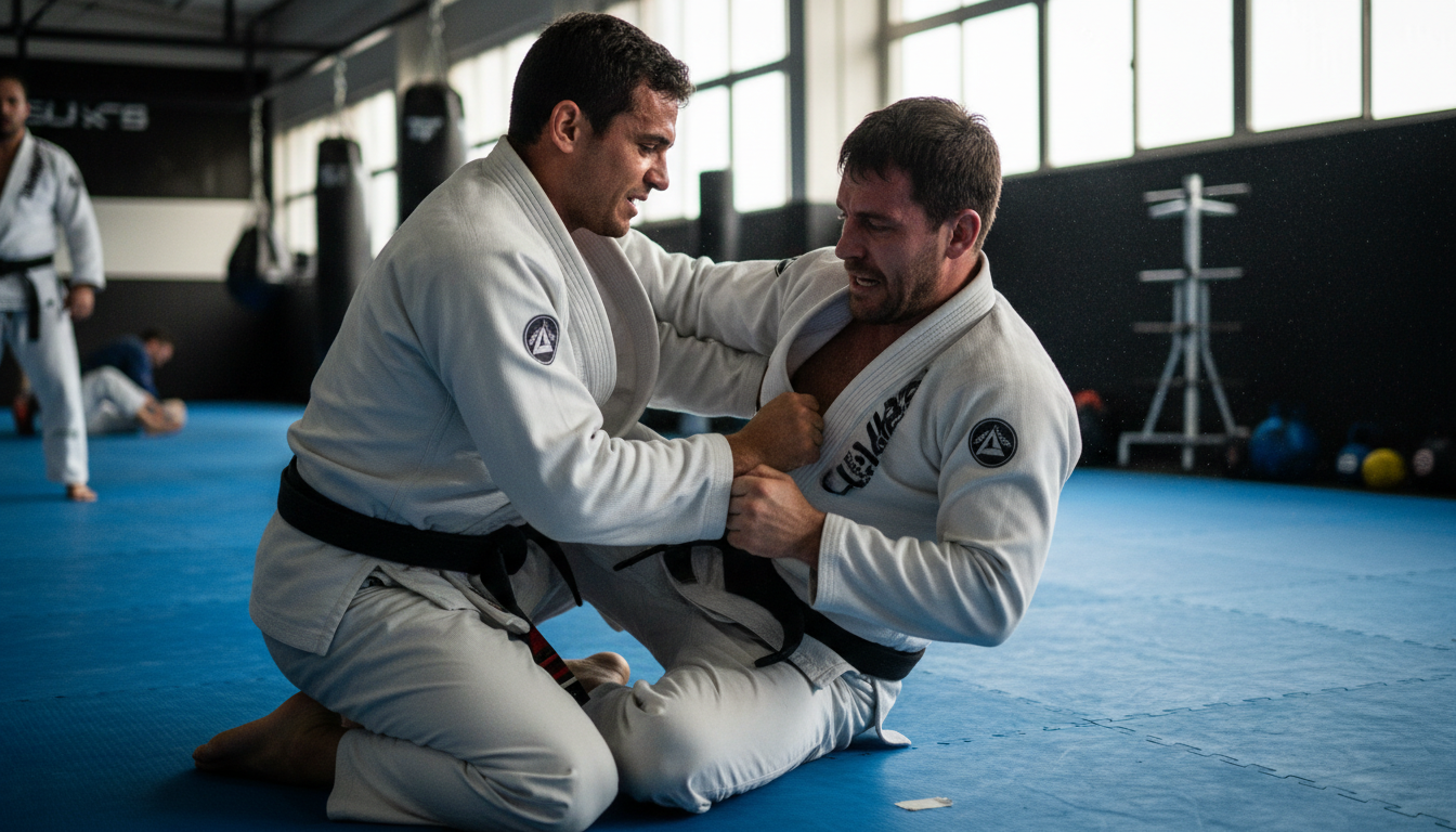 Treinamento de Jiu-Jitsu